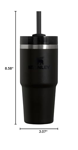 Stanley Quencher H2.0 FlowState Stainless Steel Vacuum Insulated Tumbler with Lid and Straw for Water, Iced Tea or Coffee, Smoothie and More, Tropical Teal, 40 oz