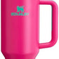 Stanley Quencher H2.0 FlowState Stainless Steel Vacuum Insulated Tumbler with Lid and Straw for Water, Iced Tea or Coffee, Smoothie and More, Tropical Teal, 40 oz