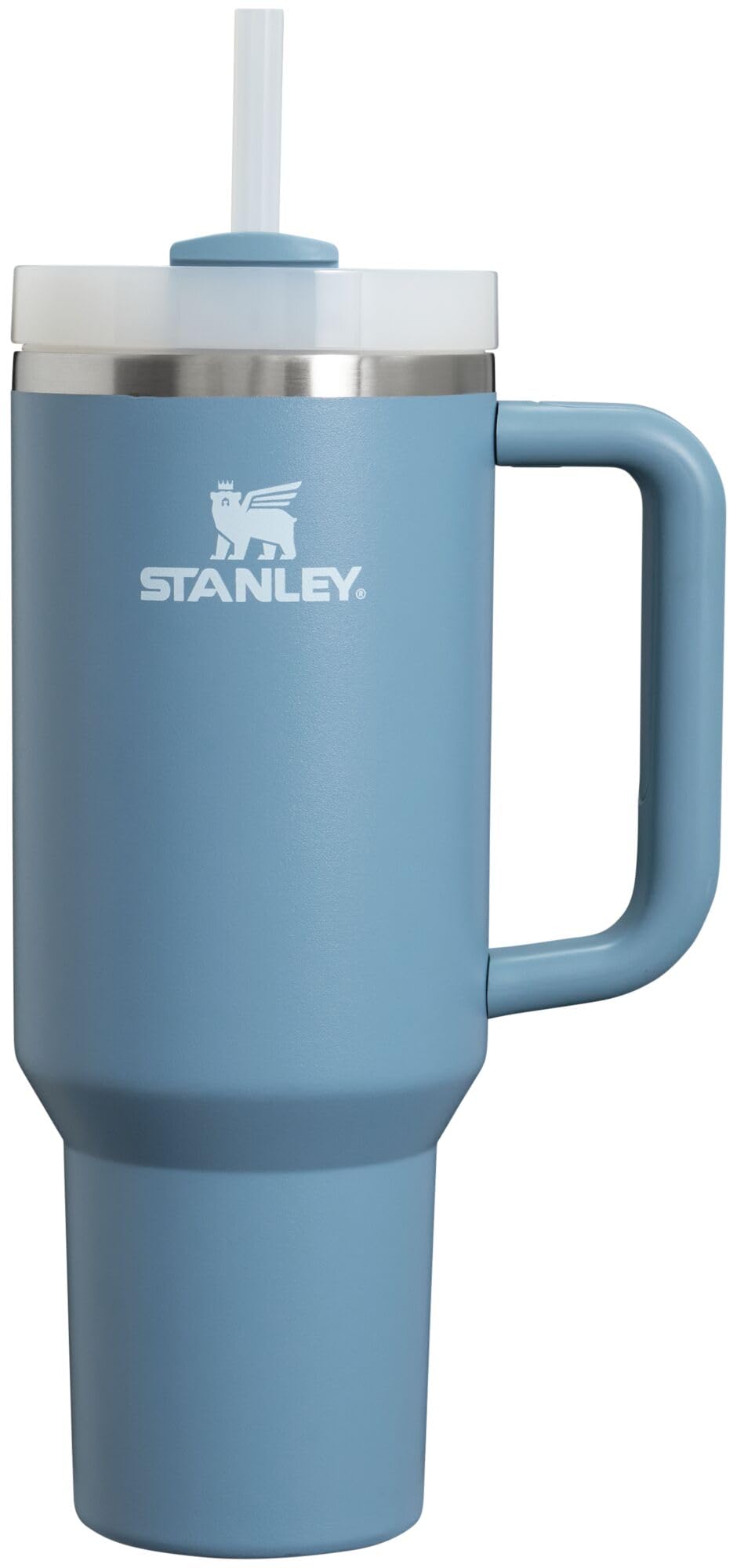 Stanley Quencher H2.0 FlowState Stainless Steel Vacuum Insulated Tumbler with Lid and Straw for Water, Iced Tea or Coffee, Smoothie and More, Tropical Teal, 40 oz