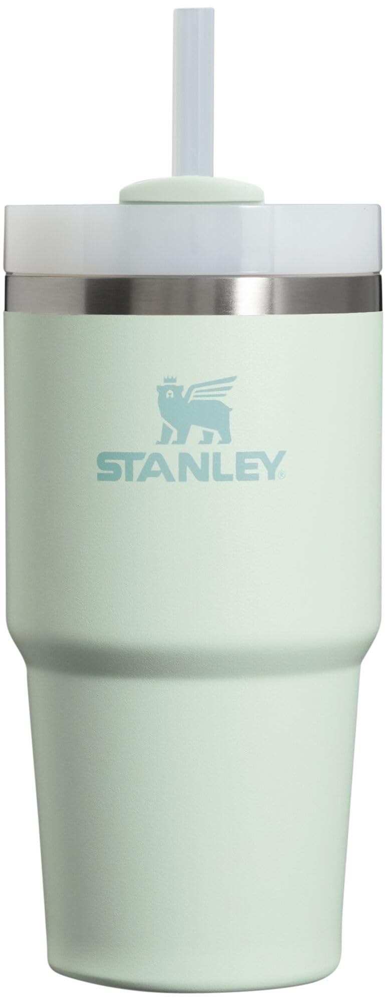 Stanley Quencher H2.0 FlowState Stainless Steel Vacuum Insulated Tumbler with Lid and Straw for Water, Iced Tea or Coffee, Smoothie and More, Tropical Teal, 40 oz