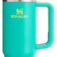 Stanley Quencher H2.0 FlowState Stainless Steel Vacuum Insulated Tumbler with Lid and Straw for Water, Iced Tea or Coffee, Smoothie and More, Tropical Teal, 40 oz