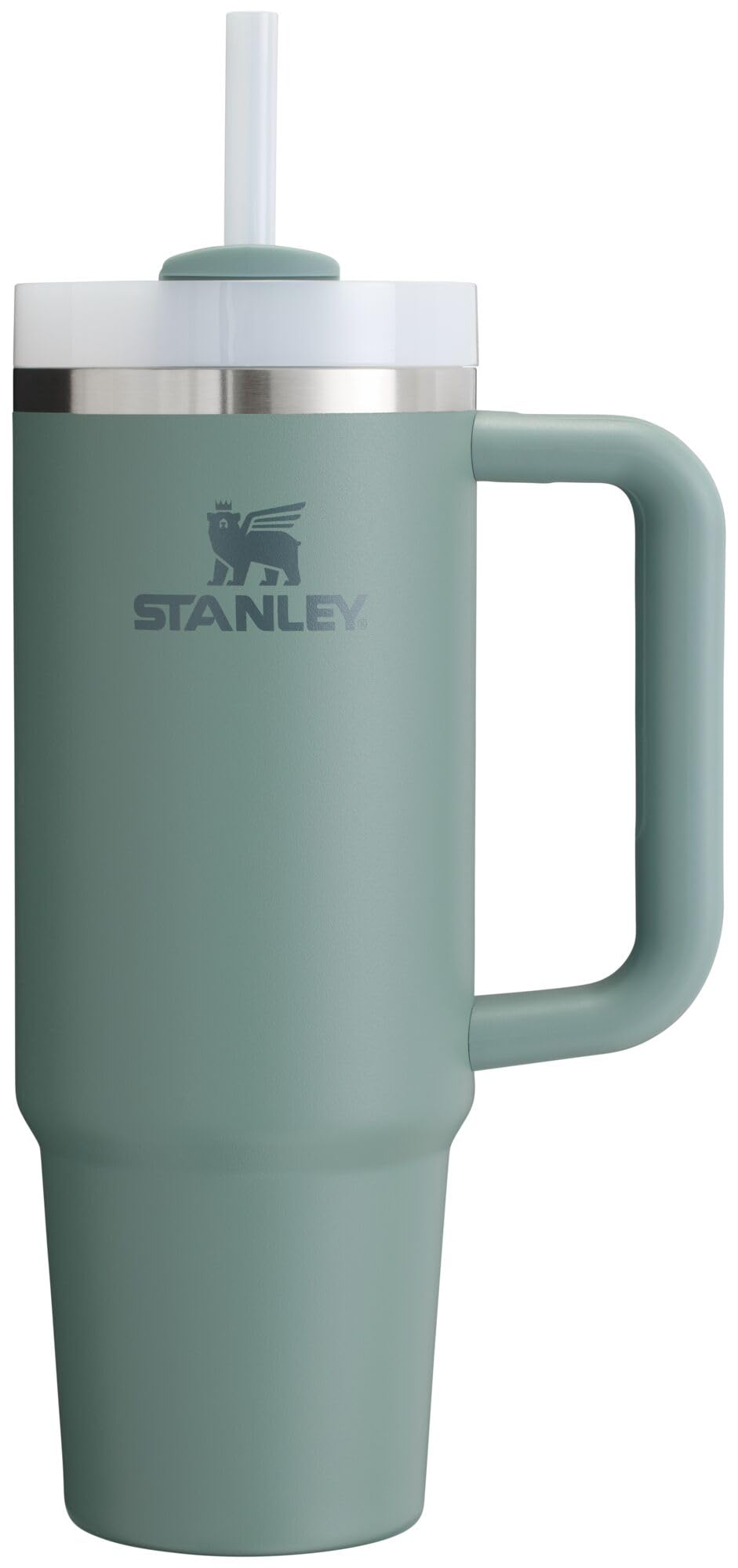 Stanley Quencher H2.0 FlowState Stainless Steel Vacuum Insulated Tumbler with Lid and Straw for Water, Iced Tea or Coffee, Smoothie and More, Tropical Teal, 40 oz