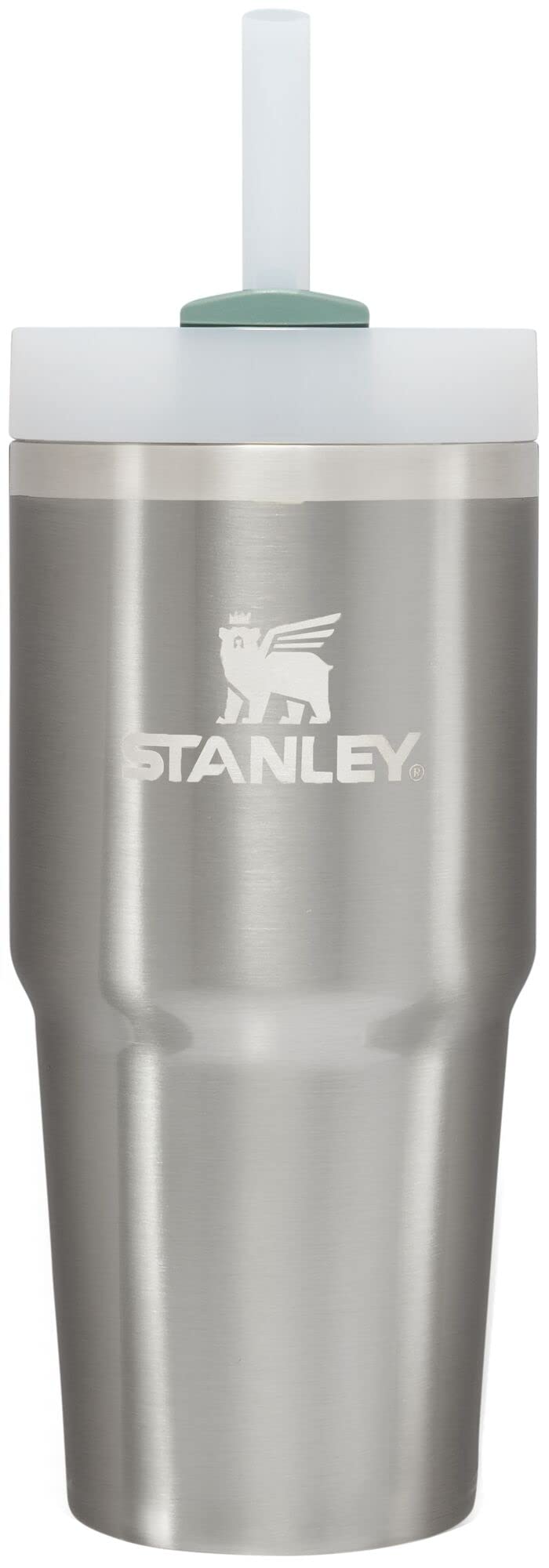 Stanley Quencher H2.0 FlowState Stainless Steel Vacuum Insulated Tumbler with Lid and Straw for Water, Iced Tea or Coffee, Smoothie and More, Tropical Teal, 40 oz