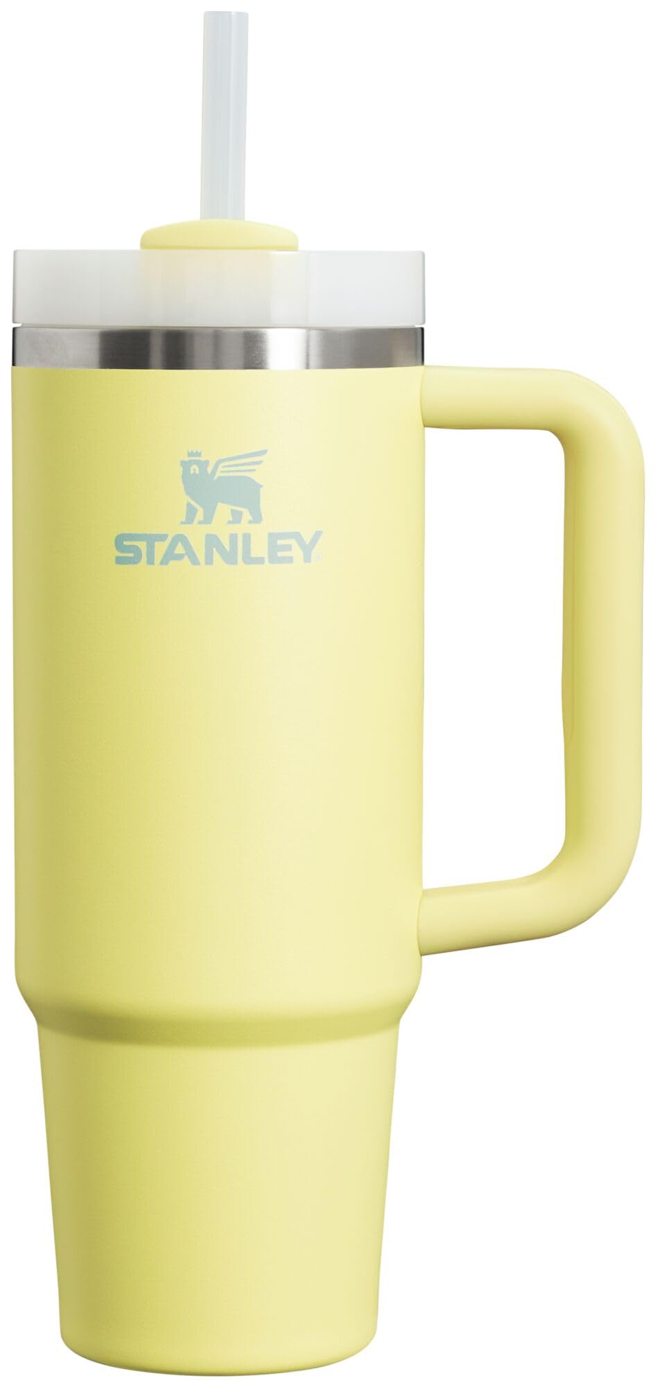 Stanley Quencher H2.0 FlowState Stainless Steel Vacuum Insulated Tumbler with Lid and Straw for Water, Iced Tea or Coffee, Smoothie and More, Tropical Teal, 40 oz