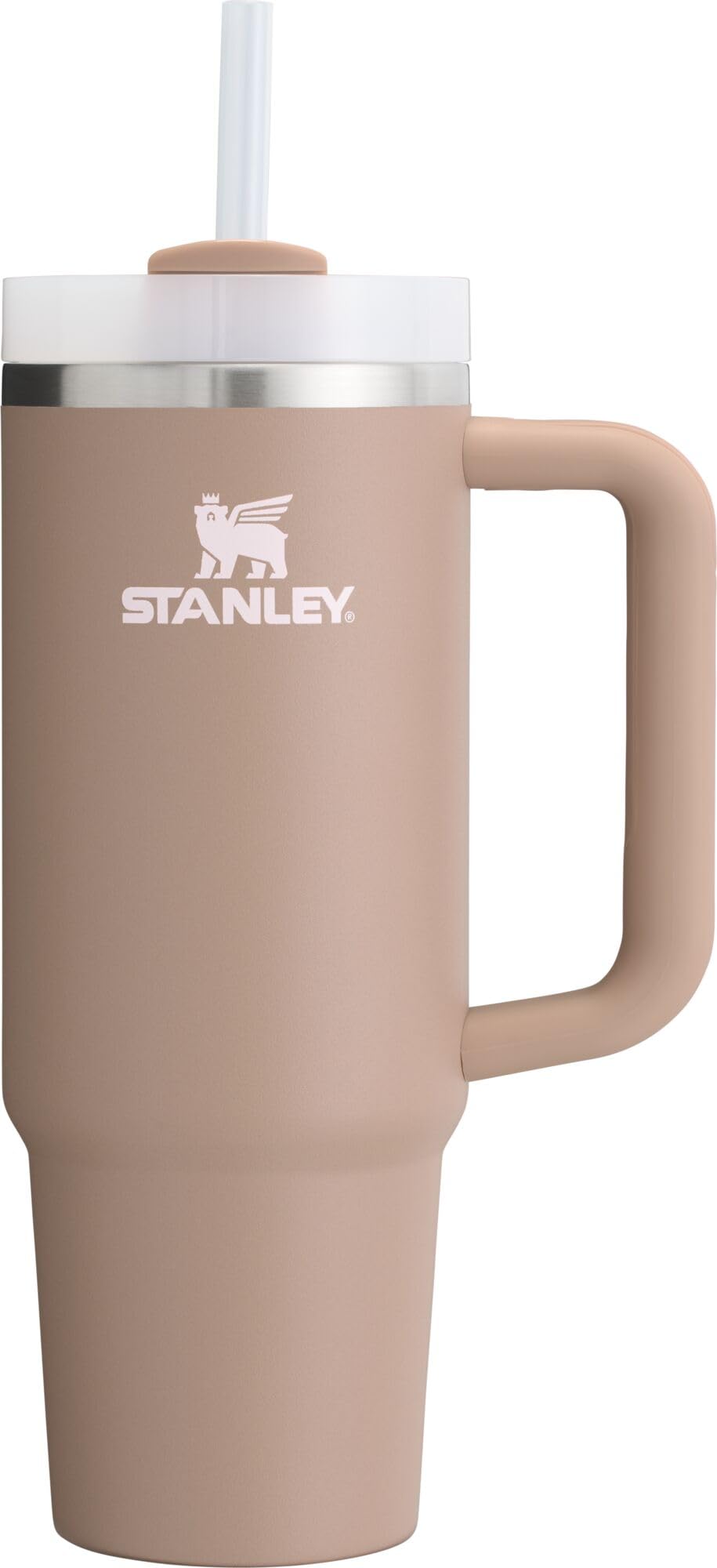 Stanley Quencher H2.0 FlowState Stainless Steel Vacuum Insulated Tumbler with Lid and Straw for Water, Iced Tea or Coffee, Smoothie and More, Tropical Teal, 40 oz