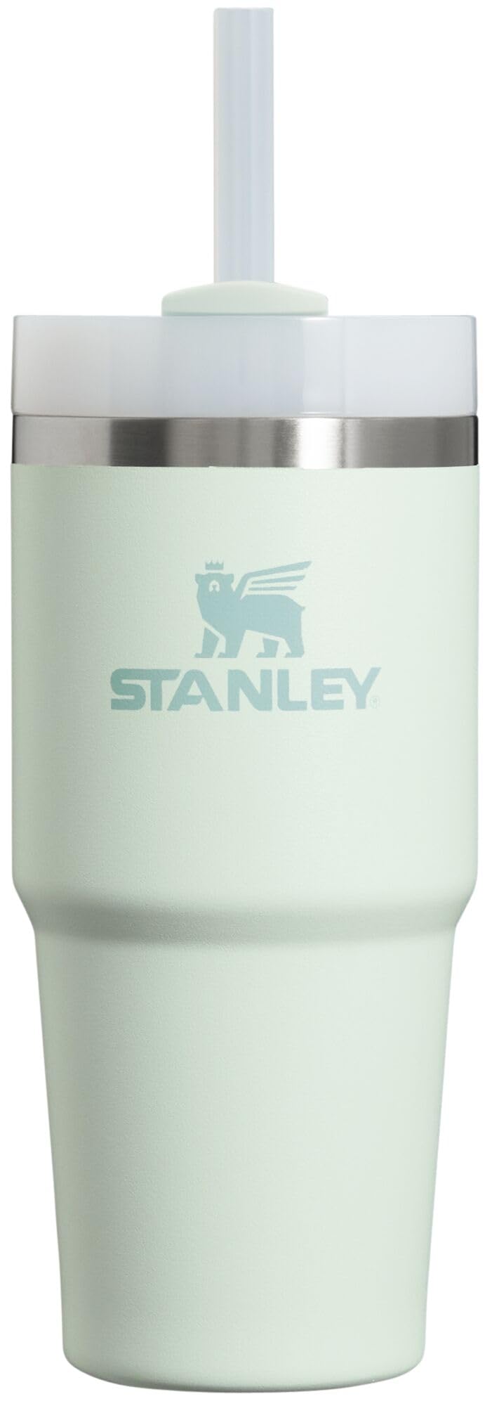 Stanley Quencher H2.0 FlowState Stainless Steel Vacuum Insulated Tumbler with Lid and Straw for Water, Iced Tea or Coffee, Smoothie and More, Tropical Teal, 40 oz