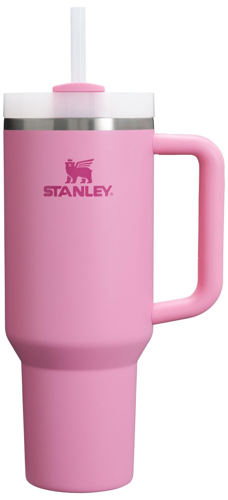 Stanley Quencher H2.0 FlowState Stainless Steel Vacuum Insulated Tumbler with Lid and Straw for Water, Iced Tea or Coffee, Smoothie and More, Tropical Teal, 40 oz